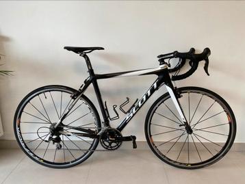 Velo de course Scott Addict CX/Gravel (taille 54cm M) Carbon, Autres marques, Enlèvement, 53 à 57 cm, Utilisé