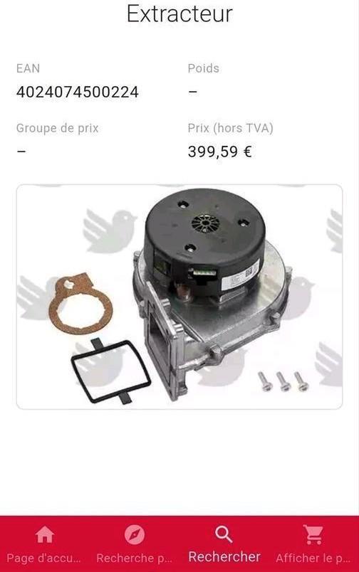 Ventilator Bulex Thema Condens F24/30 nieuw., Verzamelen, Overige Verzamelen, Nieuw, Ophalen of Verzenden