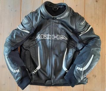 Veste de moto sportive en cuir Richa Anaconda pour homme - T