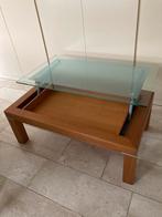 Salontafel glazen blad, Huis en Inrichting, Ophalen, Gebruikt, 100 tot 150 cm, Glas