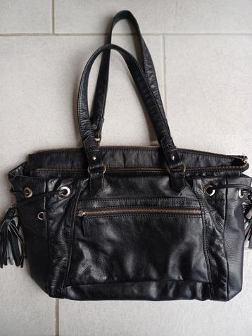 Hedgren zwart leer  beschikbaar voor biedingen