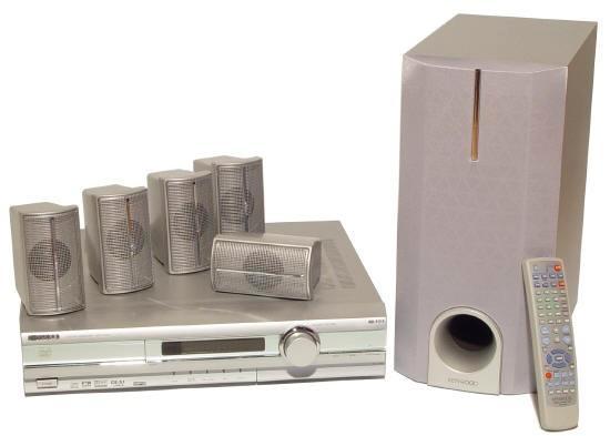 home cinéma Kenwood, TV, Hi-fi & Vidéo, Barres de son, Utilisé, Avec subwoofer externe, Enlèvement