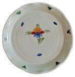 Regina Delfts Polychrome serveerschaal 23cm Dutch delftware, Verzenden, Zo goed als nieuw