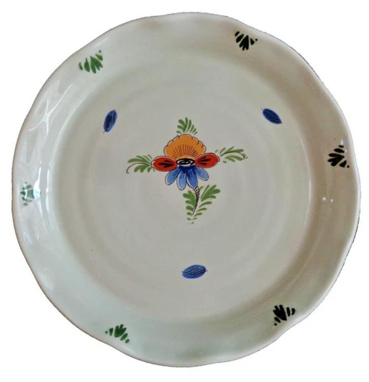 Regina Delfts Polychrome serveerschaal 23cm Dutch delftware, Huis en Inrichting, Keuken | Servies, Zo goed als nieuw, Verzenden