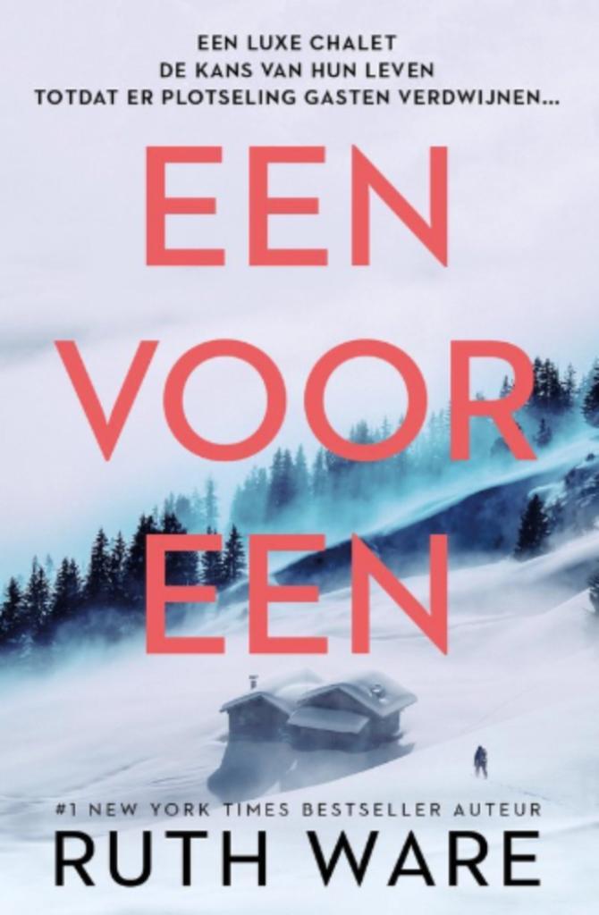 Boek Een voor één - Ruth Ware, Boeken, Thrillers, Zo goed als nieuw, Verzenden