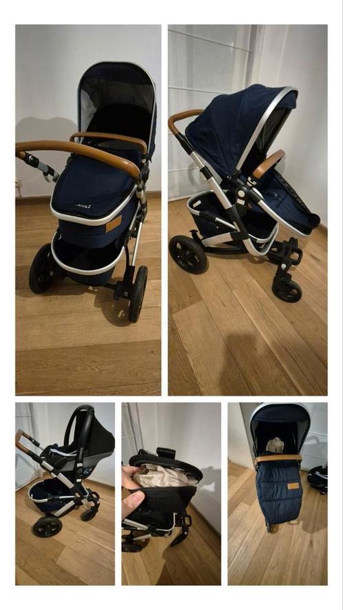 Joolz geo 2. 3in1 donkerblauw, Kinderen en Baby's, Kinderwagens en Combinaties, Zo goed als nieuw, Kinderwagen, Ophalen of Verzenden