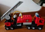 Duplo Lego brandweerwagen 4977, Ophalen of Verzenden, Zo goed als nieuw, Duplo