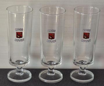 3 beaux anciens petits verres Cidre Ruwet beschikbaar voor biedingen