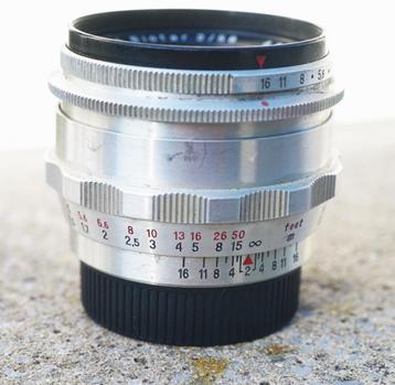 Carl Zeiss Jena Biotar 58mm f/2 + adapterring mogelijk beschikbaar voor biedingen