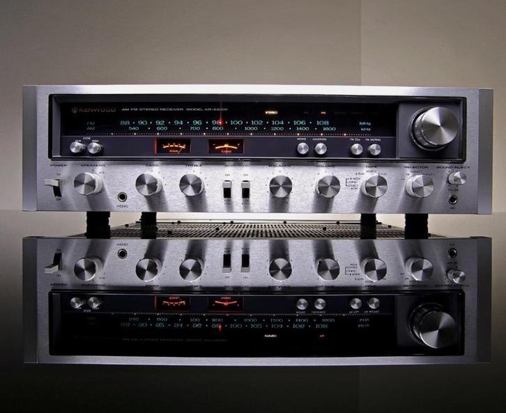 Vintage Kenwood KR-6600 ontvanger, Audio, Tv en Foto, Versterkers en Ontvangers, Gebruikt, Stereo, 120 watt of meer, Overige merken