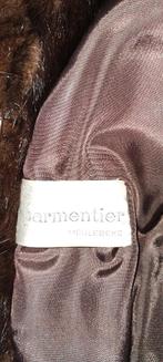 Prachtige nertsjas Parmentier Meulebeke, Kleding | Dames, Ophalen, Bruin, Maat 42/44 (L), Parmentier