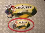 Chouffe bier reclamebord metaal kleine versie,nieuw, Ophalen of Verzenden, Nieuw, Reclamebord, Plaat of Schild