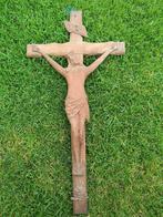Jezus aan kruis Christus  houten, Ophalen of Verzenden, Gebruikt