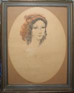 Karel Van Belle (1884-1959): Portret (41 x 51 cm), Antiek en Kunst, Kunst | Schilderijen | Klassiek, Ophalen of Verzenden