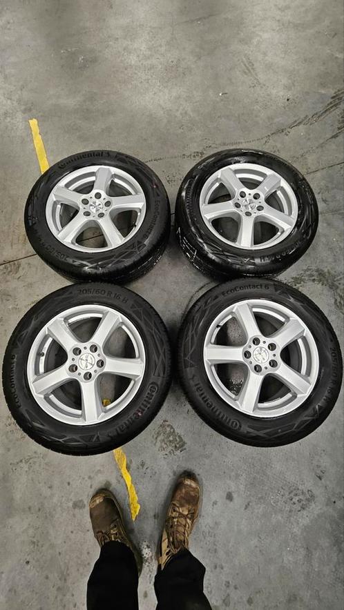 4 enzo B velgen 5x105 et 36 16" Zonder schade 4 continental, Auto-onderdelen, Banden en Velgen, Velg(en), Ophalen