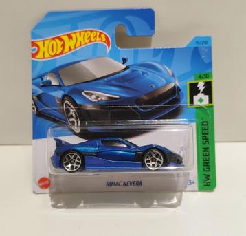Hot Wheels Rimac Nevera Blauw Metallic (2023) beschikbaar voor biedingen