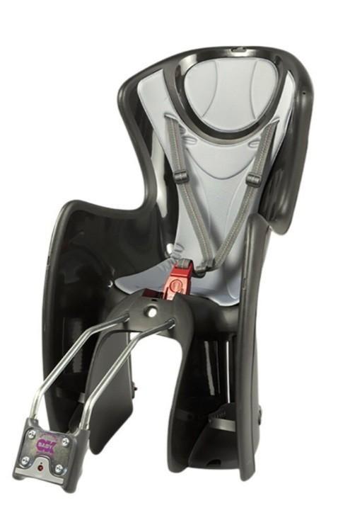 Baby Fietsstoel Body Guard zwart/grijs NIEUW!, Fietsen en Brommers, Fietsaccessoires | Fietsstoeltjes, Nieuw, Ophalen