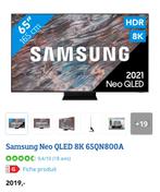 Tv Samsung 65 pouces 8k, Audio, Tv en Foto, Televisies, Ophalen of Verzenden, Zo goed als nieuw, Samsung