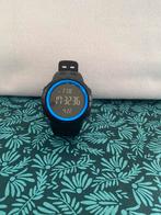 Sporthorloge met stopwatch, Handtassen en Accessoires, Ophalen of Verzenden, Waterdicht, Zo goed als nieuw, Zwart
