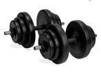De VirtuFit 28 kg, Sport en Fitness, Fitnessmaterialen, Ophalen, Nieuw, Rug, Dumbbell