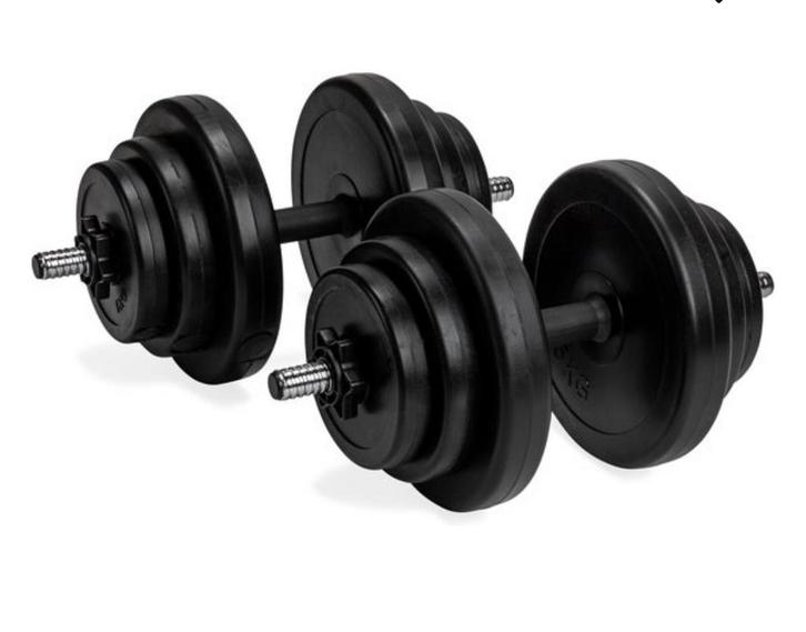 De VirtuFit 28 kg, Sport en Fitness, Fitnessmaterialen, Nieuw, Dumbbell, Armen, Borst, Rug, Ophalen