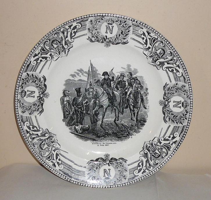 Bordje BOCH Napoleon  (m)  (doos 13), Antiek en Kunst, Antiek | Porselein, Ophalen of Verzenden