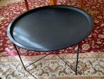 Table basse ronde noire, Maison & Meubles, Enlèvement