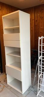 Witte opbergkast, Huis en Inrichting, Kasten | Overige, Ophalen, Gebruikt