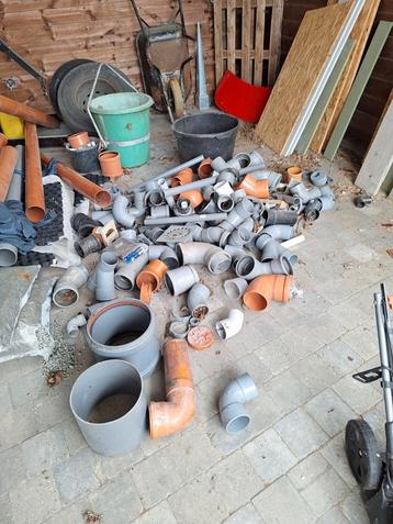 Verschillende bouwmaterialen, Enlèvement, PVC, Coudes