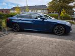 BMW 530 e., Auto's, Automaat, Blauw, Leder, Berline