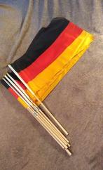 vlaggen 30 x 45 cm op stok Duitsland, Ophalen of Verzenden