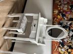 Make up tafel met zitbankje, Ophalen, Zo goed als nieuw, Wit, Make-up