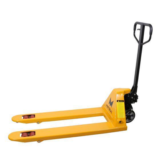 Te huur transpallet 2 ton, Doe-het-zelf en Bouw, Palletwagens en Pompwagens, Zo goed als nieuw, Ophalen