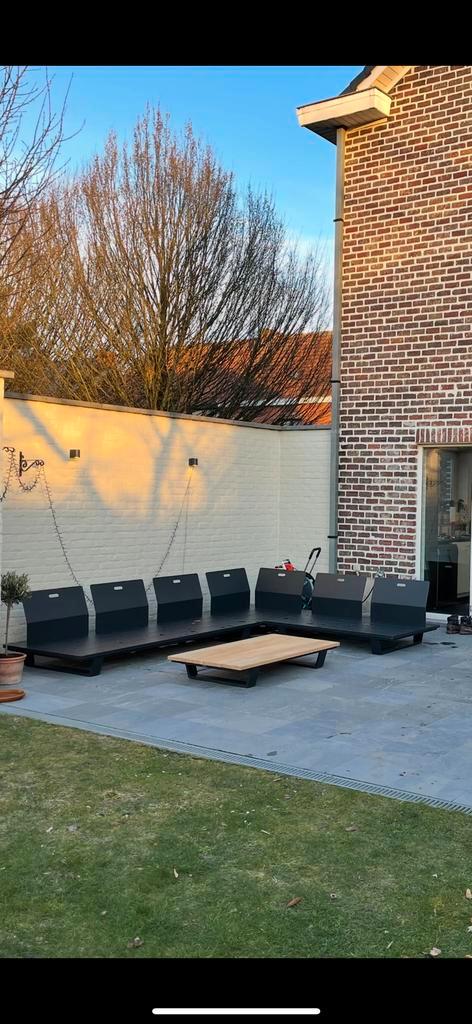 Loungeset Pagino Exterioo, Tuin en Terras, Tuinsets en Loungesets, Gebruikt, Loungeset, Ophalen