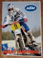 Vintage sticker Jacky Martens motocross KTM autocollant, Verzamelen, Auto of Motor, Ophalen of Verzenden, Zo goed als nieuw