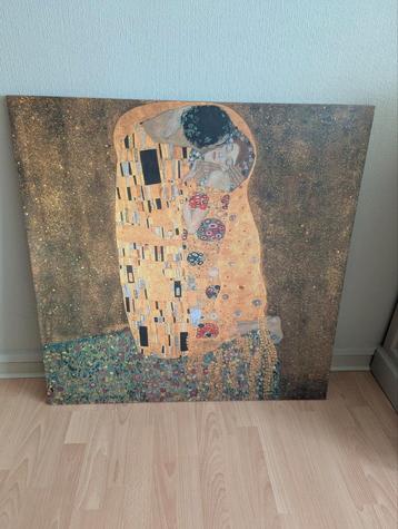 Afbeelding "de kus" Gustav Klimt beschikbaar voor biedingen
