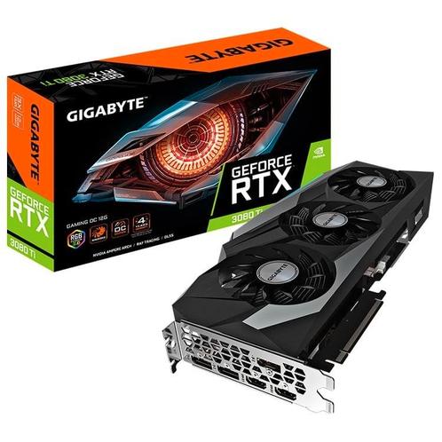 Gigabyte GeForce RTX 3080 Ti Gaming OC 12GB, Computers en Software, Videokaarten, Zo goed als nieuw, Nvidia, Ophalen of Verzenden