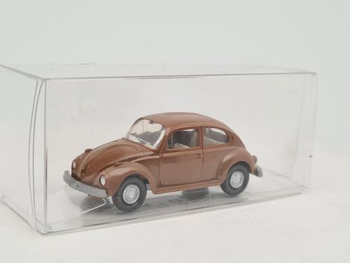 Volkswagen VW Beetle marron - Wiking 1/87, Hobby & Loisirs créatifs, Voitures miniatures | 1:87, Utilisé, Voiture, Wiking, Envoi