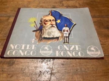 JACQUES CHOCOLATE NOTRE ALBUM DU KONGO NOTRE CONGO 1948, Enlèvement ou Envoi, Utilisé, Jacques-chocolade, Album d'images