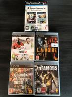 PS2 en PS 3 spellen, Consoles de jeu & Jeux vidéo, Jeux | Sony PlayStation 3, Comme neuf, Enlèvement ou Envoi