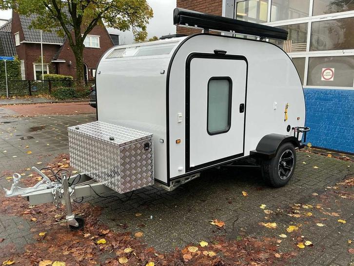 Henen RV290MINI Teardrop Caravan, Caravans en Kamperen, Caravans, Bedrijf, 750 - 1000 kg, Overige merken