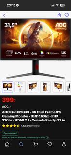 Gaming monitor, Informatique & Logiciels, Moniteurs, Enlèvement, Gaming