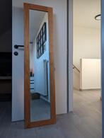 Teakhouten staande spiegel, Ophalen, Zo goed als nieuw, Rechthoekig