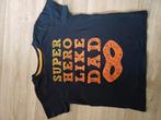 Tshirt 'Super hero like dad' maat 104, Ophalen