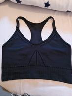 Sporttop met padjes Nieuwstaat, Ophalen of Verzenden, Zo goed als nieuw, Maat 38/40 (M), Zwart