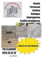 Cleanen van u klinkers en gevels, Enlèvement, Briques