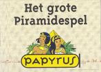 Het grote piramidespel - Papyrus., Ophalen of Verzenden, Overige figuren, Zo goed als nieuw, Boek of Spel