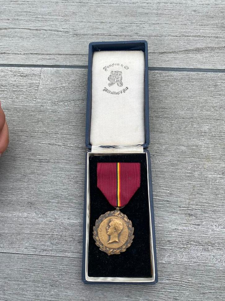 Medaille Albert, Verzamelen, Militaria | Algemeen, Ophalen of Verzenden