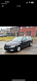 Skoda Octavia 3 1.6 TDi 81kw 2015, Auto's, Euro 5, Zwart, 4 cilinders, Electronic Stability Program (ESP)