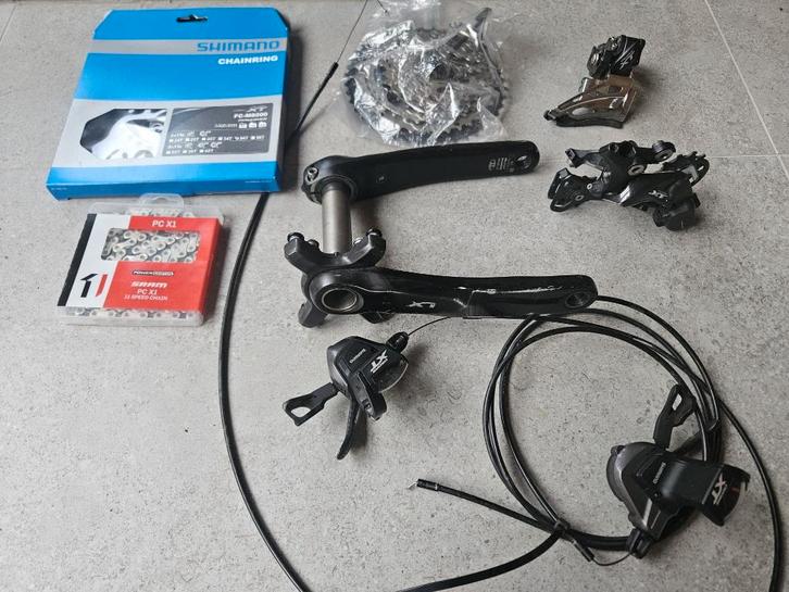 11 & 12 speed Sram en Shimano mtb onderdelen, Fietsen en Brommers, Fietsonderdelen, Gebruikt, Mountainbike, Overige typen, Ophalen of Verzenden